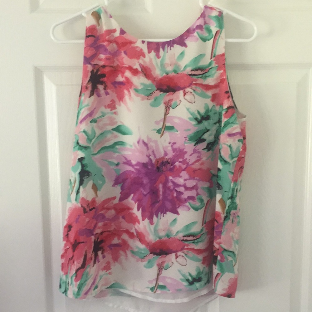 Floral Tank Top